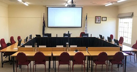 Swan Hill Town Hall Meeting Room